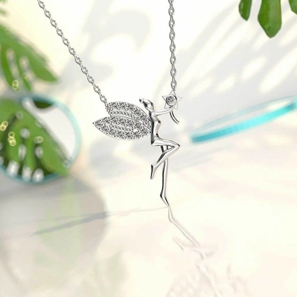 925 Ayar Gümüş Mahperi | Peri Kolye