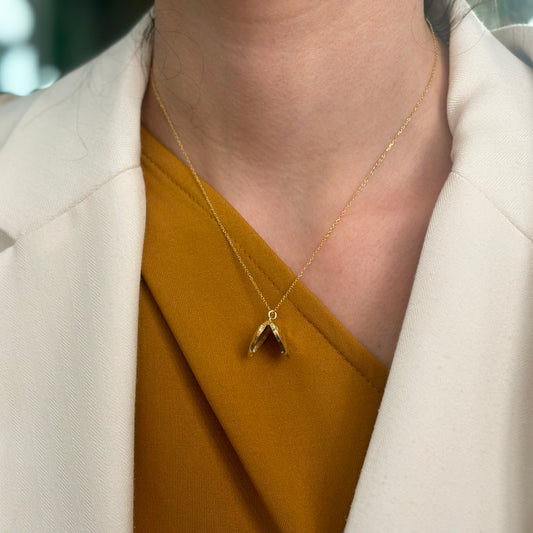 925 Ayar Gümüş Madalyon Kalp Kolye