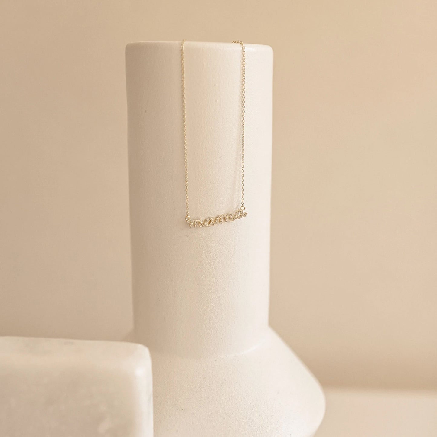 925 Ayar Gümüş Mama | Anne Kolye