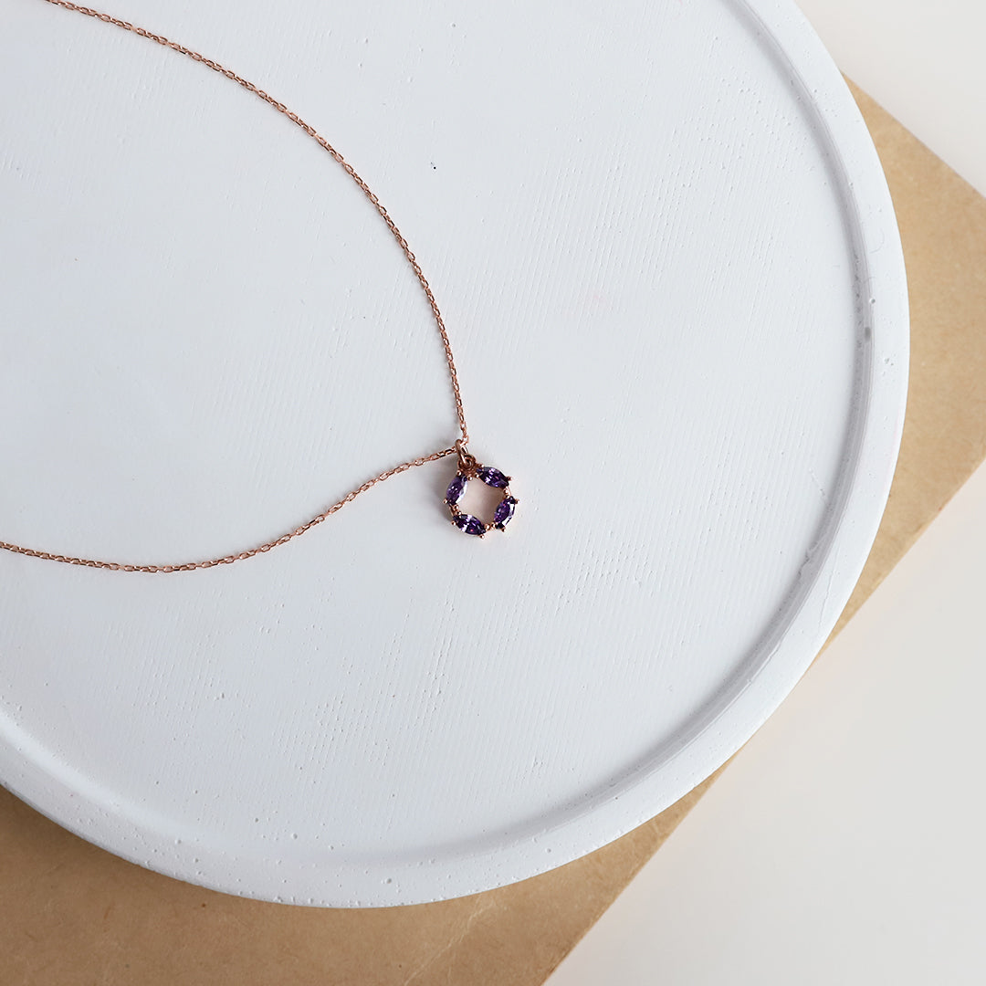 925 Ayar Gümüş Sabire Kolye