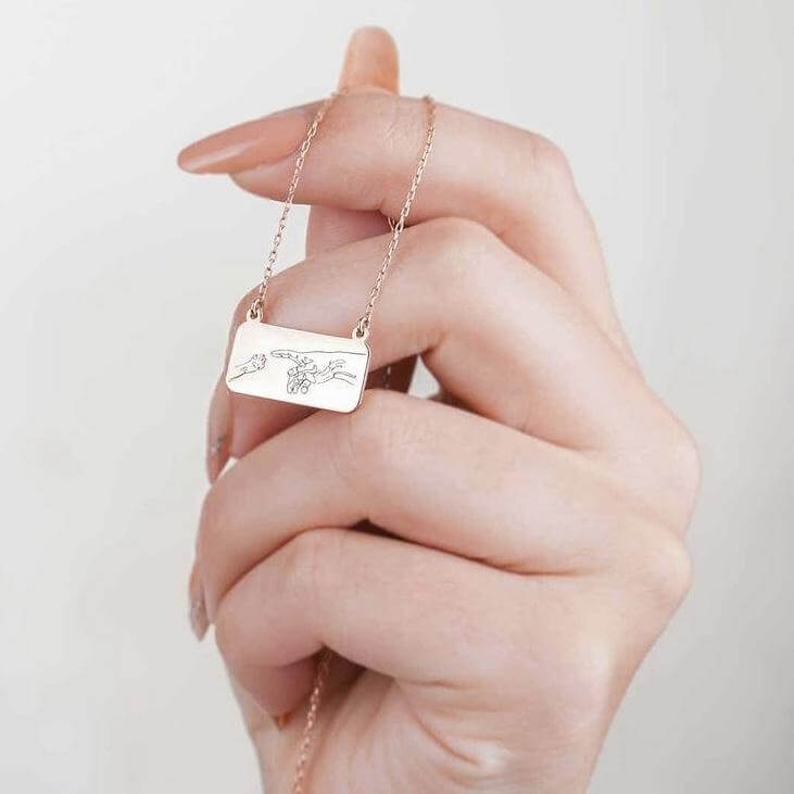 925 Ayar Gümüş Creation Miyav Kolye