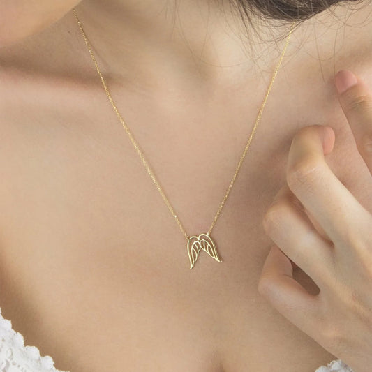 925 Ayar Gümüş Angel Wings | Melek Kanatları Kolye