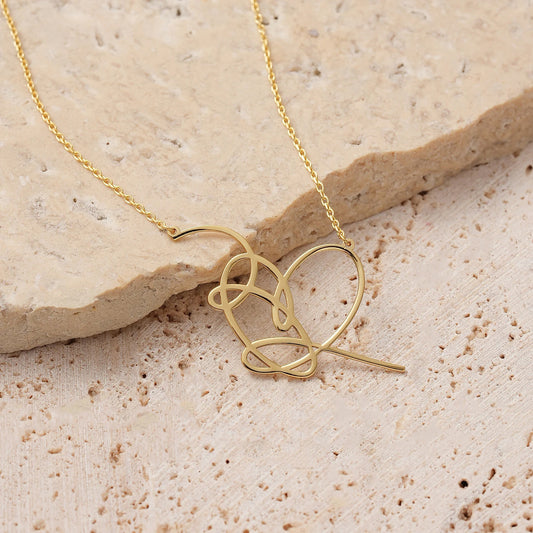 925 Ayar Gümüş BTS Love Yourself Kolye