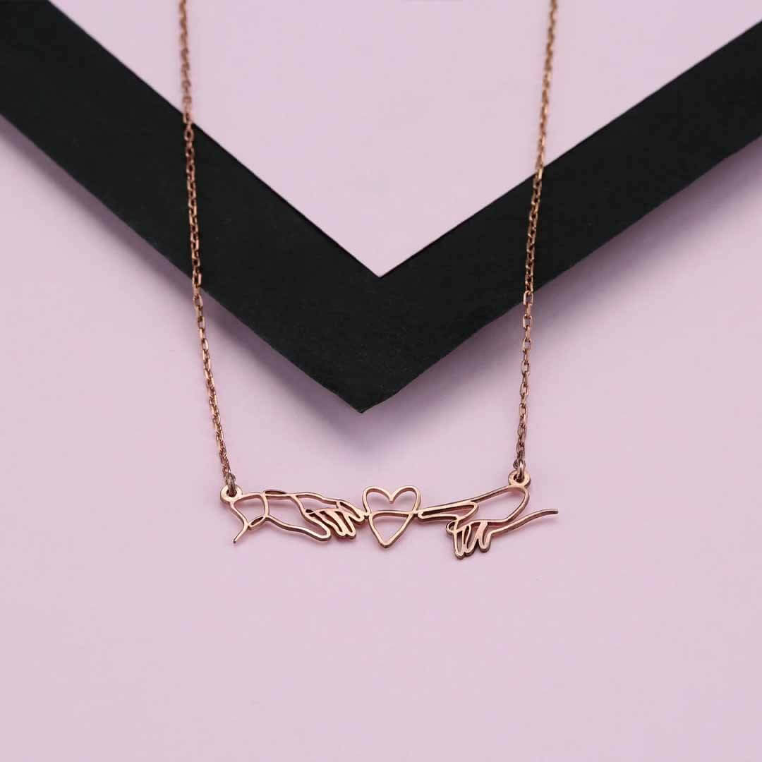 925 Ayar Gümüş Creation Love Kolye