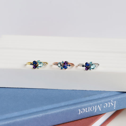 925 Ayar Gümüş Jale Yüzük