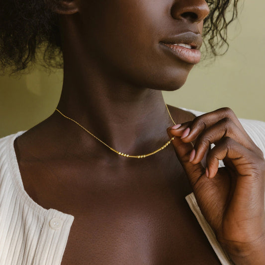 925 Ayar Gümüş Kişiye Özel Mors Kodu | Mors Alfabesi Kolye