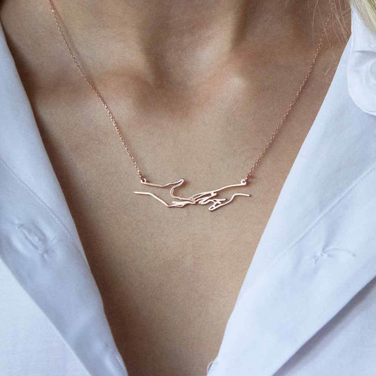 925 Ayar Gümüş Reunion Kolye