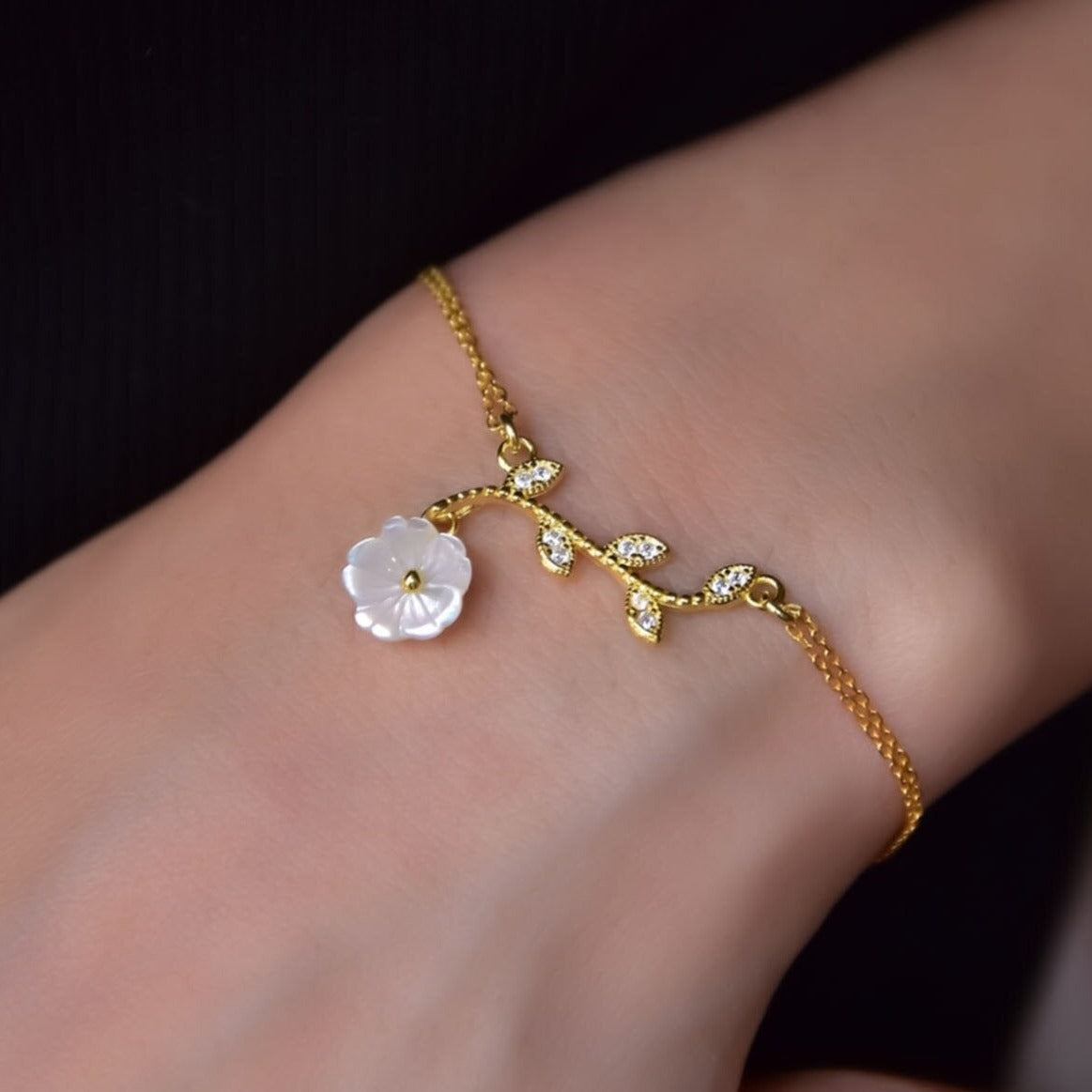 925 Ayar Gümüş Violet | Menekşe Bileklik