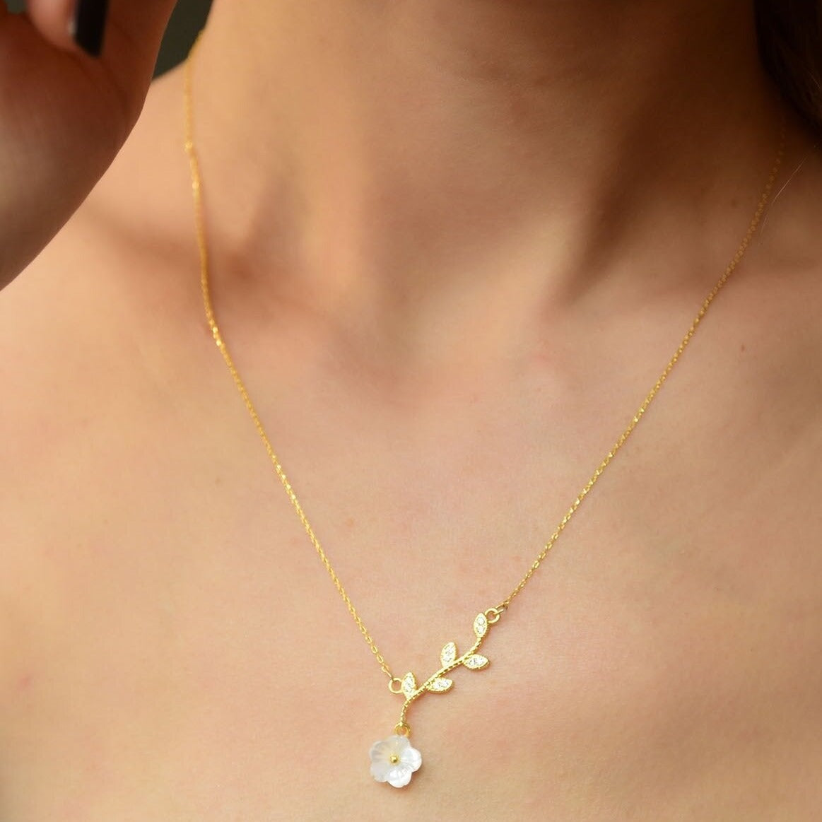 925 Ayar Gümüş Violet | Menekşe Kolye & Bileklik İkili Set