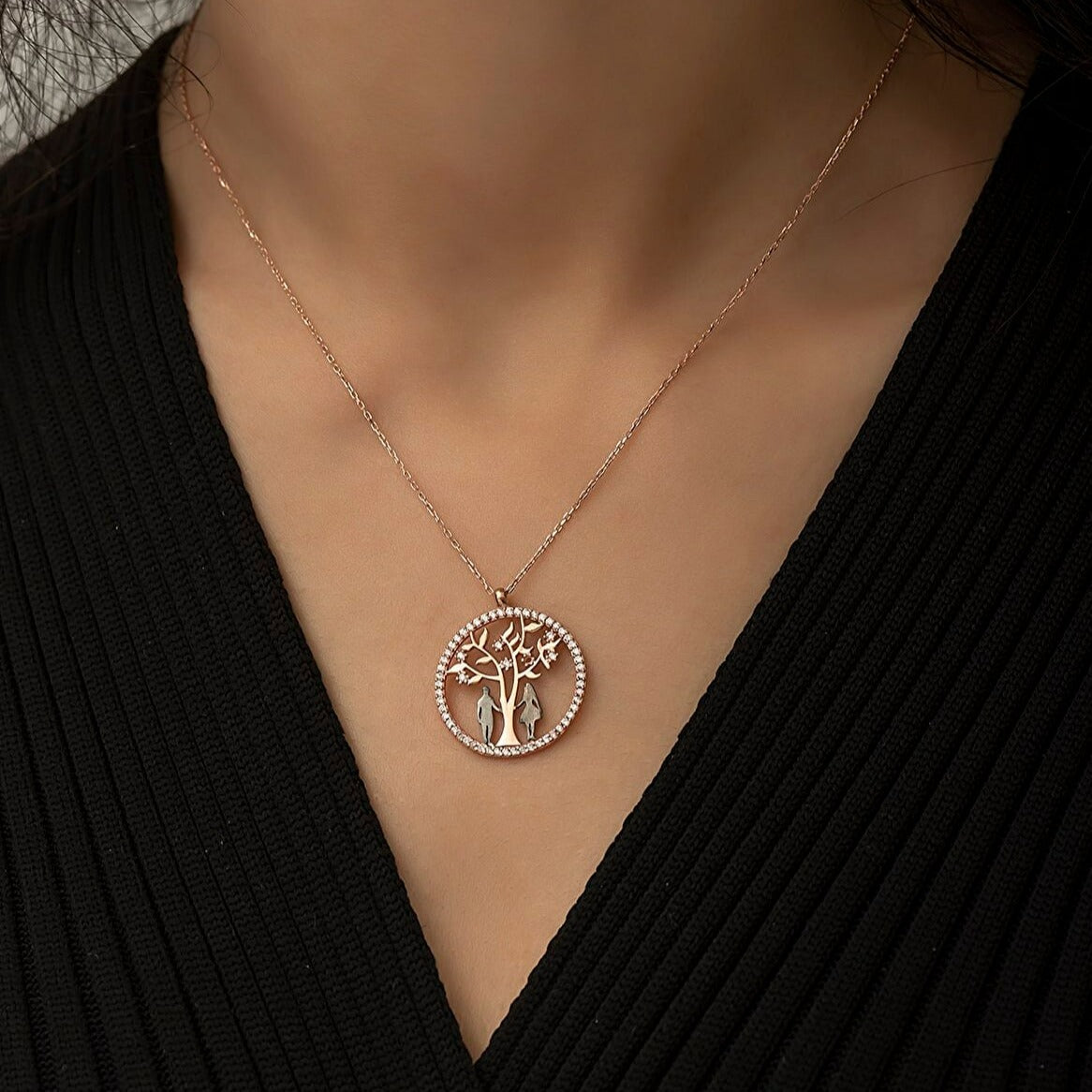 925 Ayar Gümüş Yol Arkadaşım Kolye