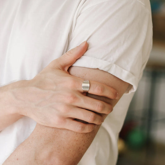 925 Ayar Gümüş Erkek Yüzük